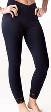 Carica l'immagine nel visualizzatore di Gallery, Leggings donna moda pizzo maxi