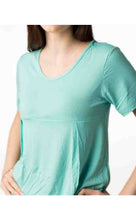 Carica l'immagine nel visualizzatore di Gallery, Maxi maglia manica a 3/4 con fascione sul fondo comfort, 92% modal, 8% elastomero - IntimoCamy