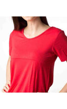 Carica l'immagine nel visualizzatore di Gallery, Maxi maglia manica a 3/4 con fascione sul fondo comfort, 92% modal, 8% elastomero - IntimoCamy