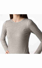 Carica l'immagine nel visualizzatore di Gallery, Maglia girocollo manica lunga comfort, 90% modal, 8% elastomero - IntimoCamy