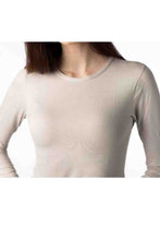 Carica l'immagine nel visualizzatore di Gallery, Maglia girocollo manica lunga comfort, 90% modal, 8% elastomero - IntimoCamy