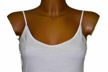 Carica l'immagine nel visualizzatore di Gallery, Top donna spallina stretta, 90% cotone, 10% elastam - IntimoCamy