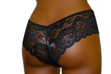 Carica l'immagine nel visualizzatore di Gallery, Brasiliana donna in morbido pizzo 80% poly20 elastam - IntimoCamy