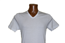 Carica l'immagine nel visualizzatore di Gallery, T-shirt uomo mezza manica scollo a punta 100%cotone interlock - IntimoCamy