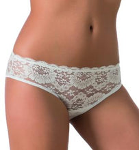 Carica l'immagine nel visualizzatore di Gallery, Slip donna mini in pizzo 80% poly 20% elastomero - IntimoCamy