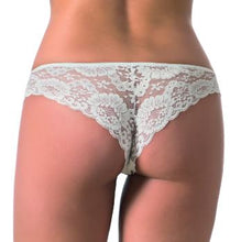 Carica l'immagine nel visualizzatore di Gallery, Brasiliana donna in morbido pizzo 80% poly20 elastam - IntimoCamy