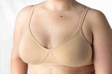 Carica l'immagine nel visualizzatore di Gallery, Reggiseno spalline in tessuto, 90% preformato, 10% morbido cotone elastico - IntimoCamy