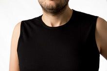 Carica l'immagine nel visualizzatore di Gallery, Smanicato uomo scollo a giro 100% cotone - IntimoCamy