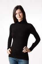 Carica l'immagine nel visualizzatore di Gallery, Maglia lupetto manica lunga, 92% modal, 8% elastomero - IntimoCamy