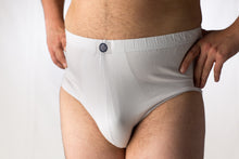 Carica l'immagine nel visualizzatore di Gallery, Slip uomo vita alta, 90% cotone, 10% elastomero - IntimoCamy