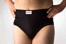 Carica l'immagine nel visualizzatore di Gallery, Slip uomo vita alta, fianco medio, elastico interno, 90% cotone, 10% elastomero - IntimoCamy