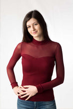 Carica l'immagine nel visualizzatore di Gallery, Maglia donna manica lunga modal