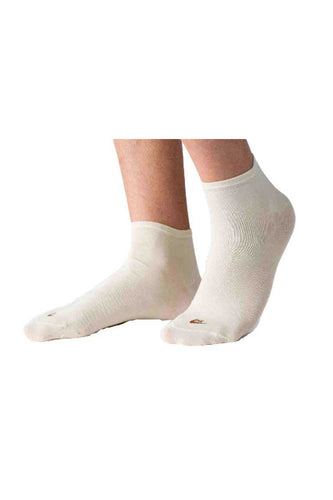 Giro caviglia 98% cotone biologico, 2% elastomero, confezione da 3 paia - IntimoCamy
