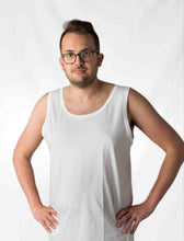 Carica l'immagine nel visualizzatore di Gallery, Canottiera uomo cotone taglie forti