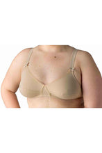 Carica l&#39;immagine nel visualizzatore di Gallery, Reggiseno incrociato, tessuto elasticizzato, coppe foderate in cotone, 50% cotone, 42% poly, 8% elastomero - IntimoCamy
