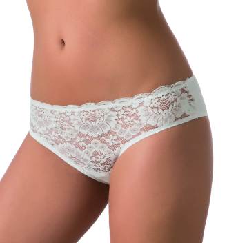 Slip donna mini con parte anteriore in pizzo  80% poly 20% elastomero - IntimoCamy