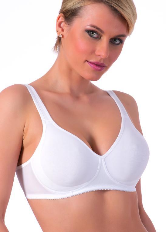 Reggiseno preformato 82% poly 18% elastomero  interno 90% cotone 10 elastomero - IntimoCamy