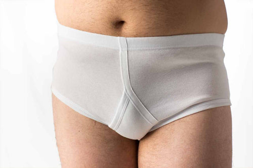 Slip uomo liscio con apertura 100% cotone - IntimoCamy