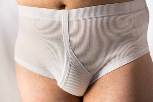 Slip uomo costina con apertura 100% cotone - IntimoCamy