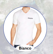 Set 3 pezzi T-shirt uomo cotone bielastico - IntimoCamy